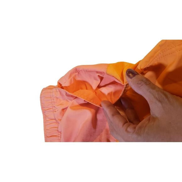 Nautica Color Block Swim Trunks Men's Size M Orange Pink Swim Surf Boat Sailing - Picture 7 of 15